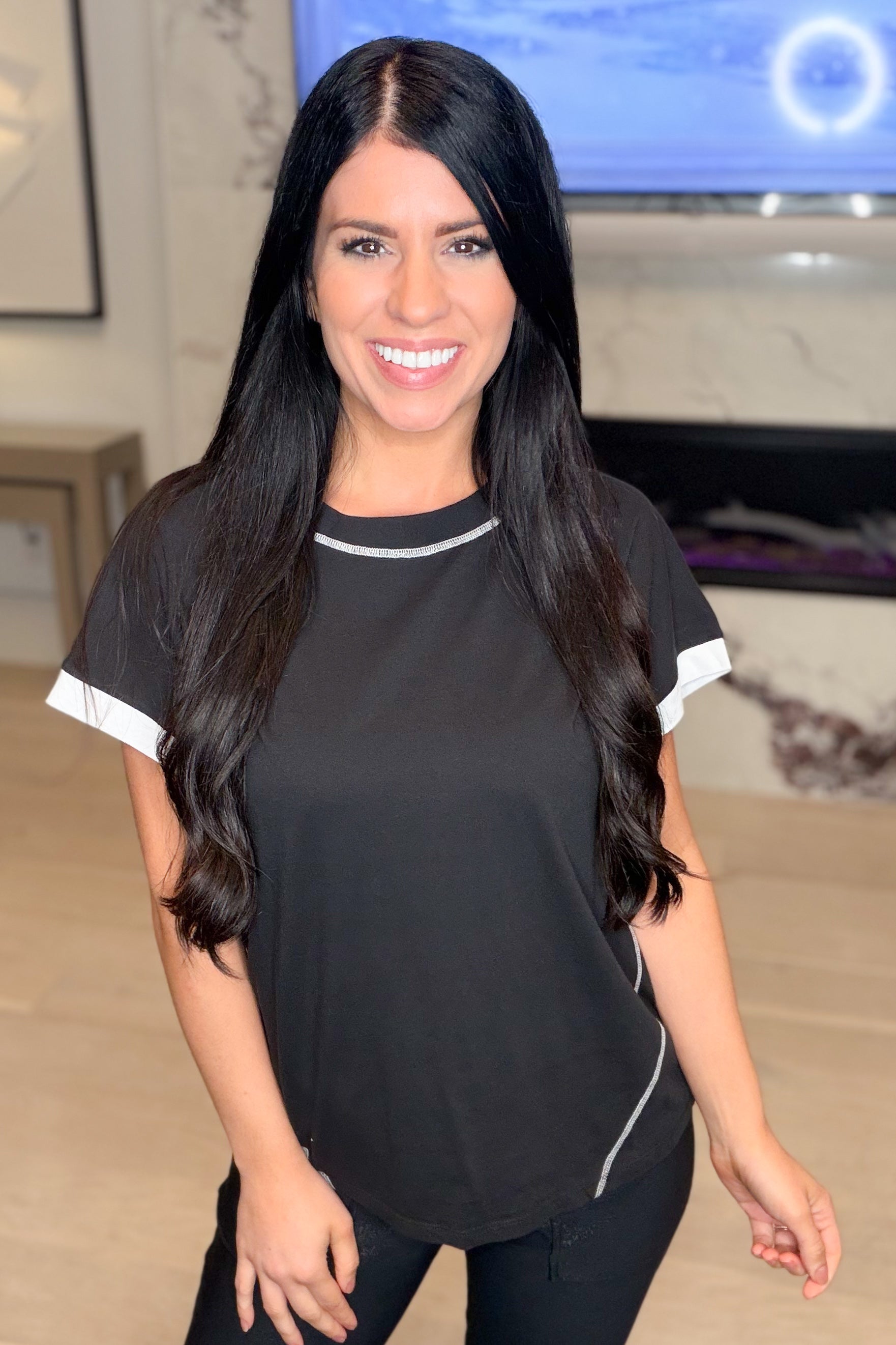 This Or That Two Tone Top - 7 Colors!