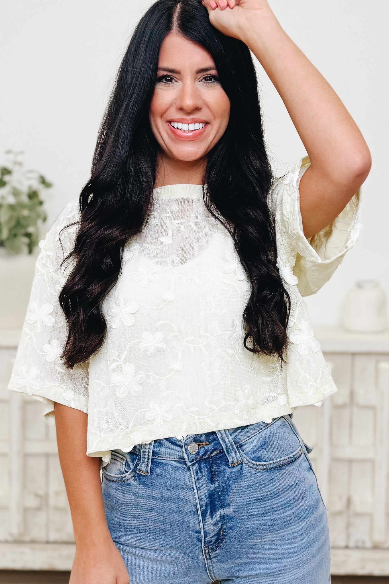 Enchanted Flow Floral Top -2 Colors!