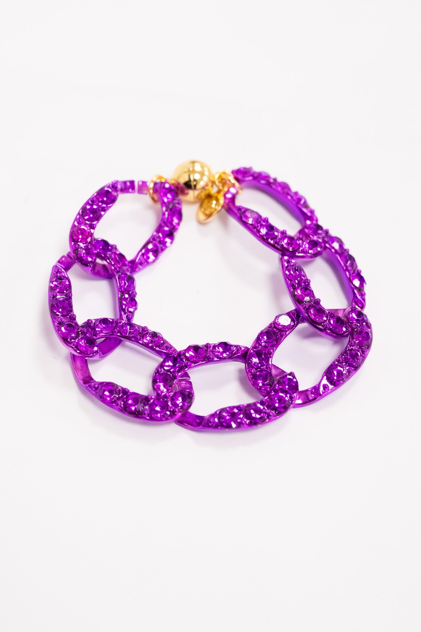 A Groovy Kind Of Love Bracelet - Berry Bliss