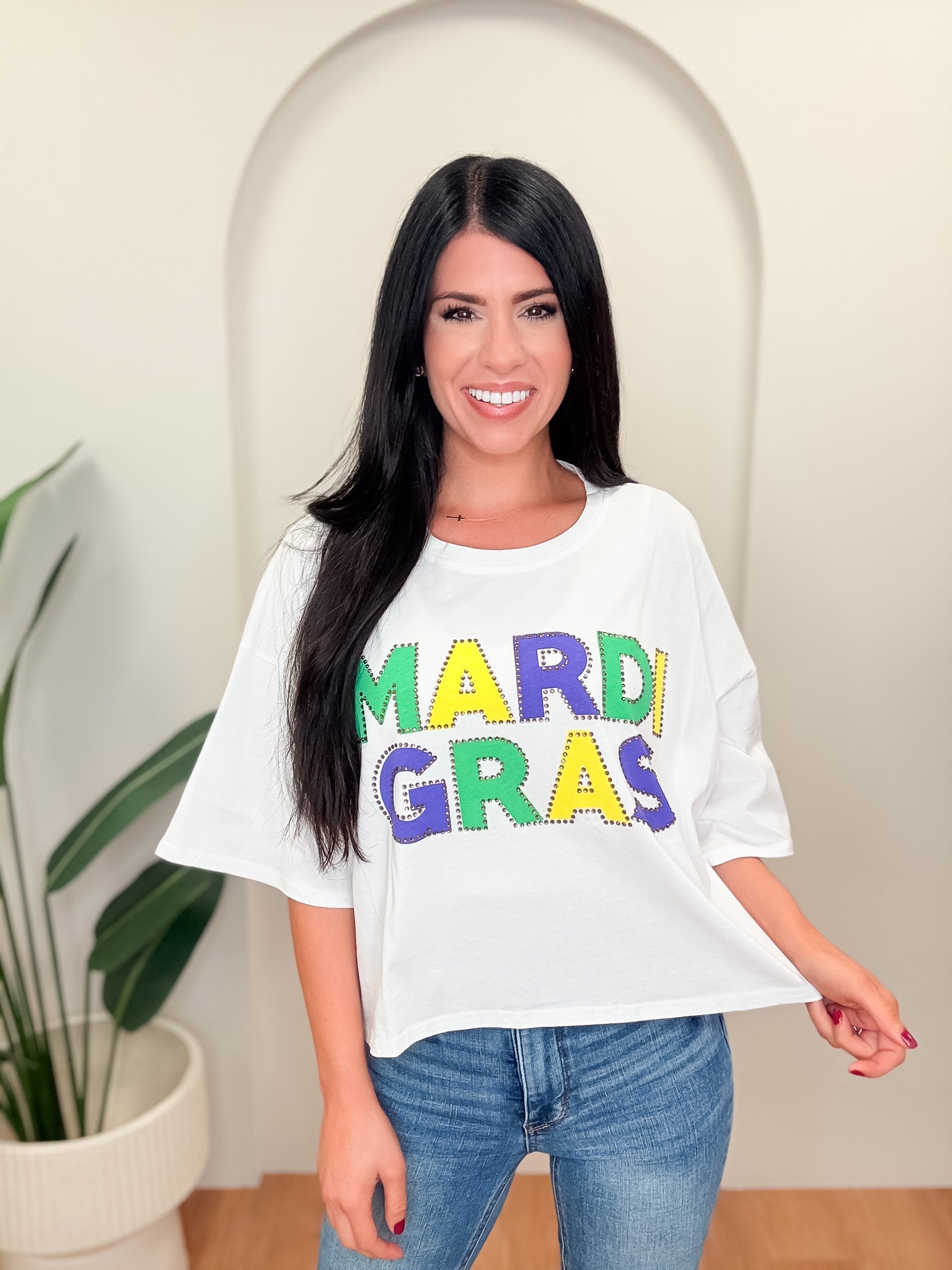 Mardi Gras Top