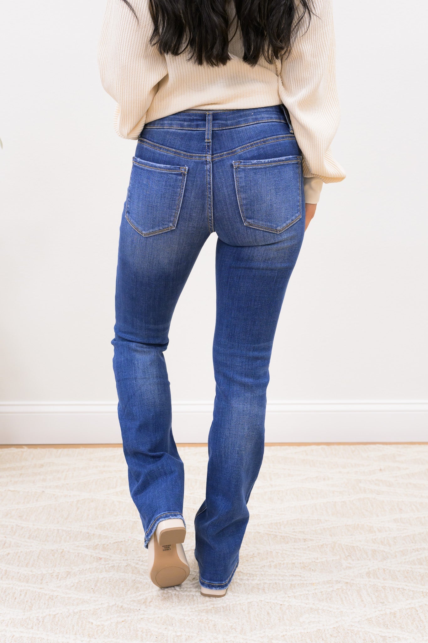 She's A Lady By Vervet - Mid Rise Bootcut Jeans