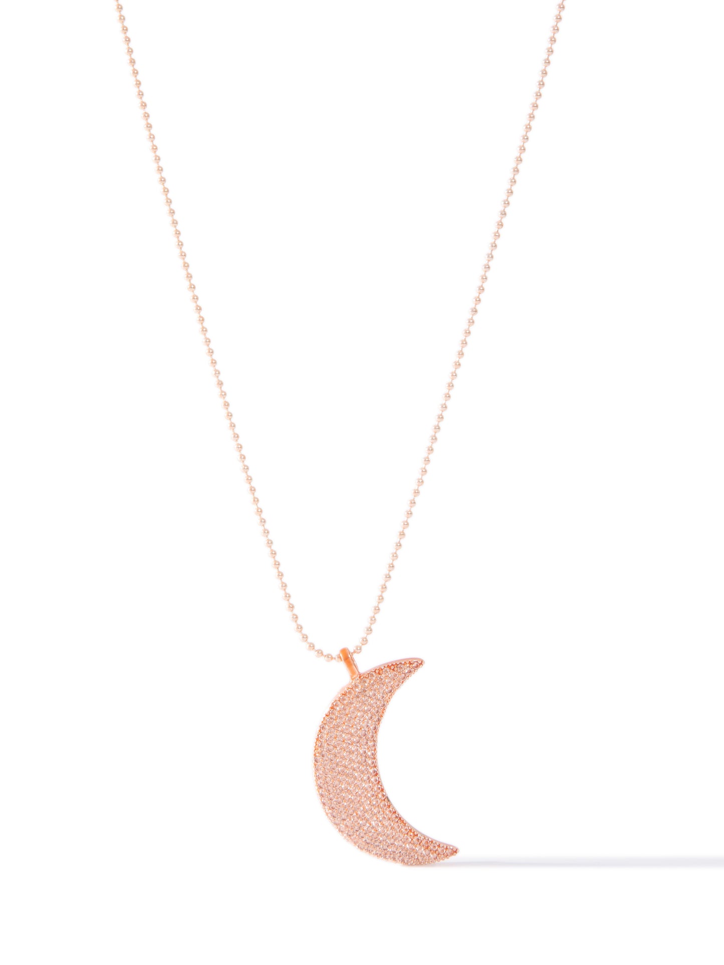 Crescent Moon Necklace - 3 Colors!