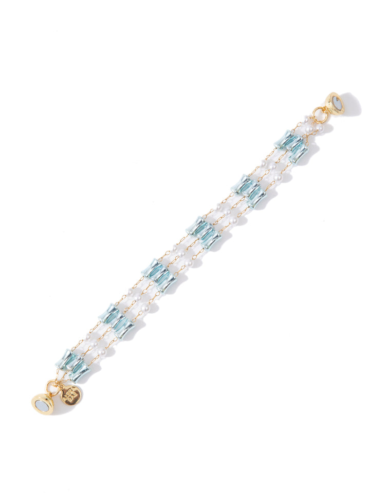 Chasing Dreams Bracelet - Gold Dream Blue