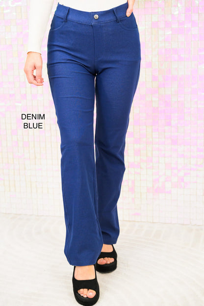 An Effortless Classic Straight Leg Jeggings - 9 Colors!