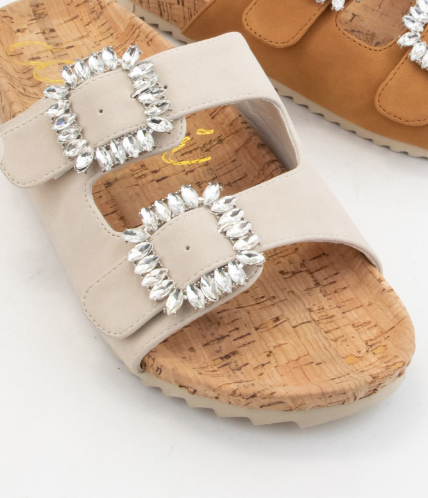 Ccocci Jamie Rhinestone Sandals - 2 Colors