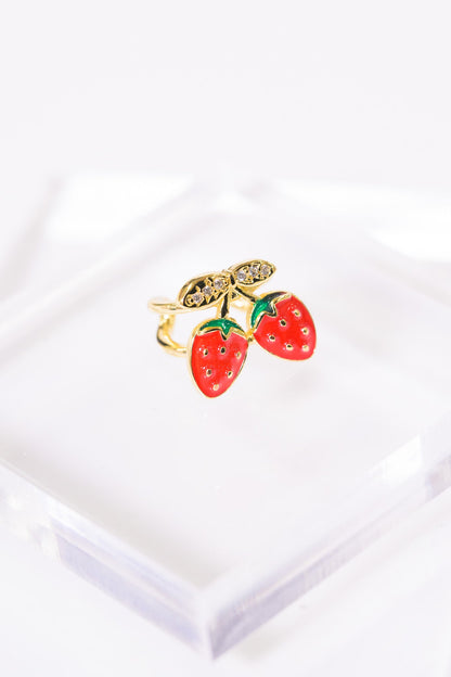 Strawberry Shortcake Ear Cuff