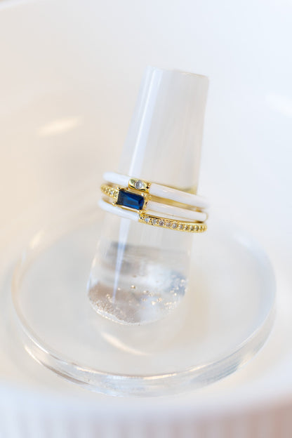 Cyndi Ring Set Of 3 - Multiple Colors!