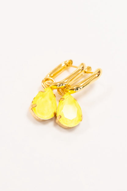 "BABE" Neon Crystal Earrings - Multiple Colors!