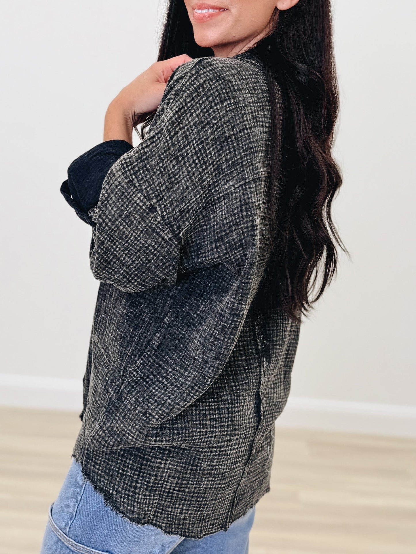Rocksteady Button Down Top - 6 Colors!