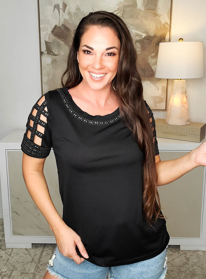 Embellish & Shine Top