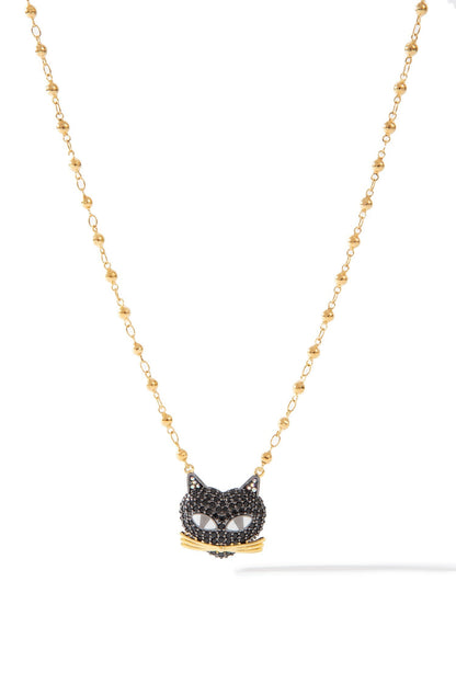 Lucky Cat Necklace - Gold