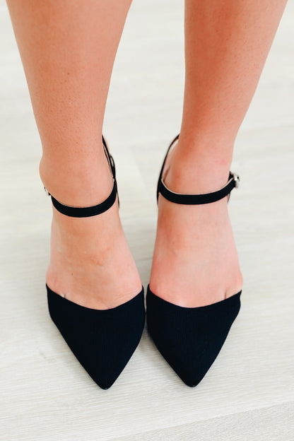 MIA Sanna Knit Heels -Black