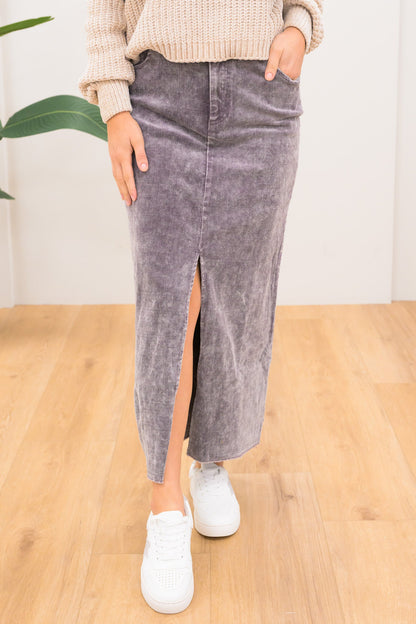 Array Slice Of Heaven Corduroy Skirt - 3 Colors!