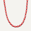 Penelope Necklace - Metallic Merlot