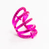 Met Gala Ear Cuff - Liquid Metallic Tropical Punch