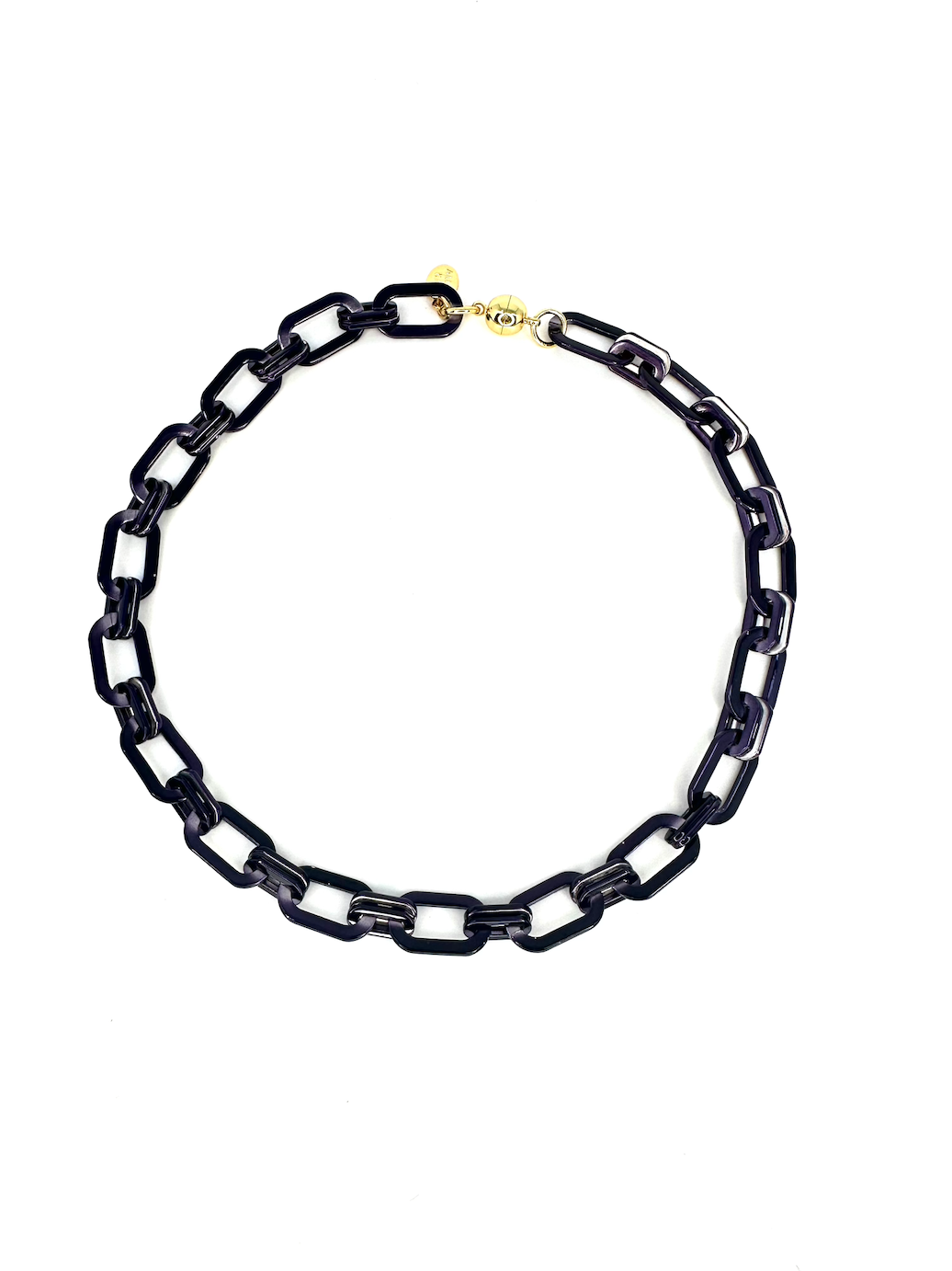 Come Together Necklace - Liquid Metallic Eclipse