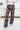 Together We Ride Plaid Pants - Brown