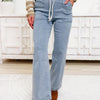Coastline Cutie By Lovervet - Slim Wide Leg Jeans