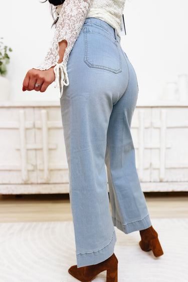Sunday Blessed Pants - Denim