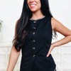 Watch This Whipstitch Vest - 2 Colors!
