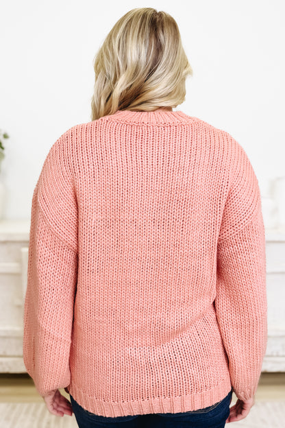 Knot Your Average Cowgirl Boots Ribbon Sweater