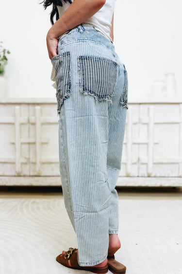 Prepped & Ready Pants - Blue Multi