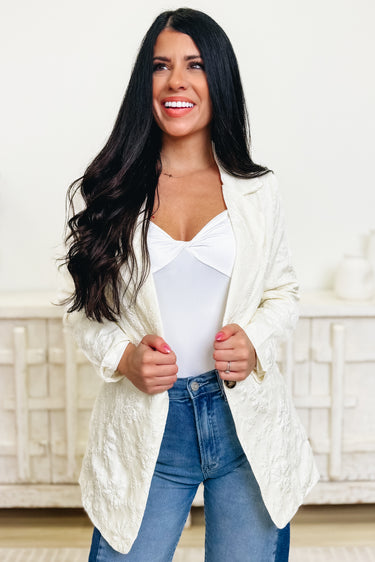 Daydream Floral Lace Blazer