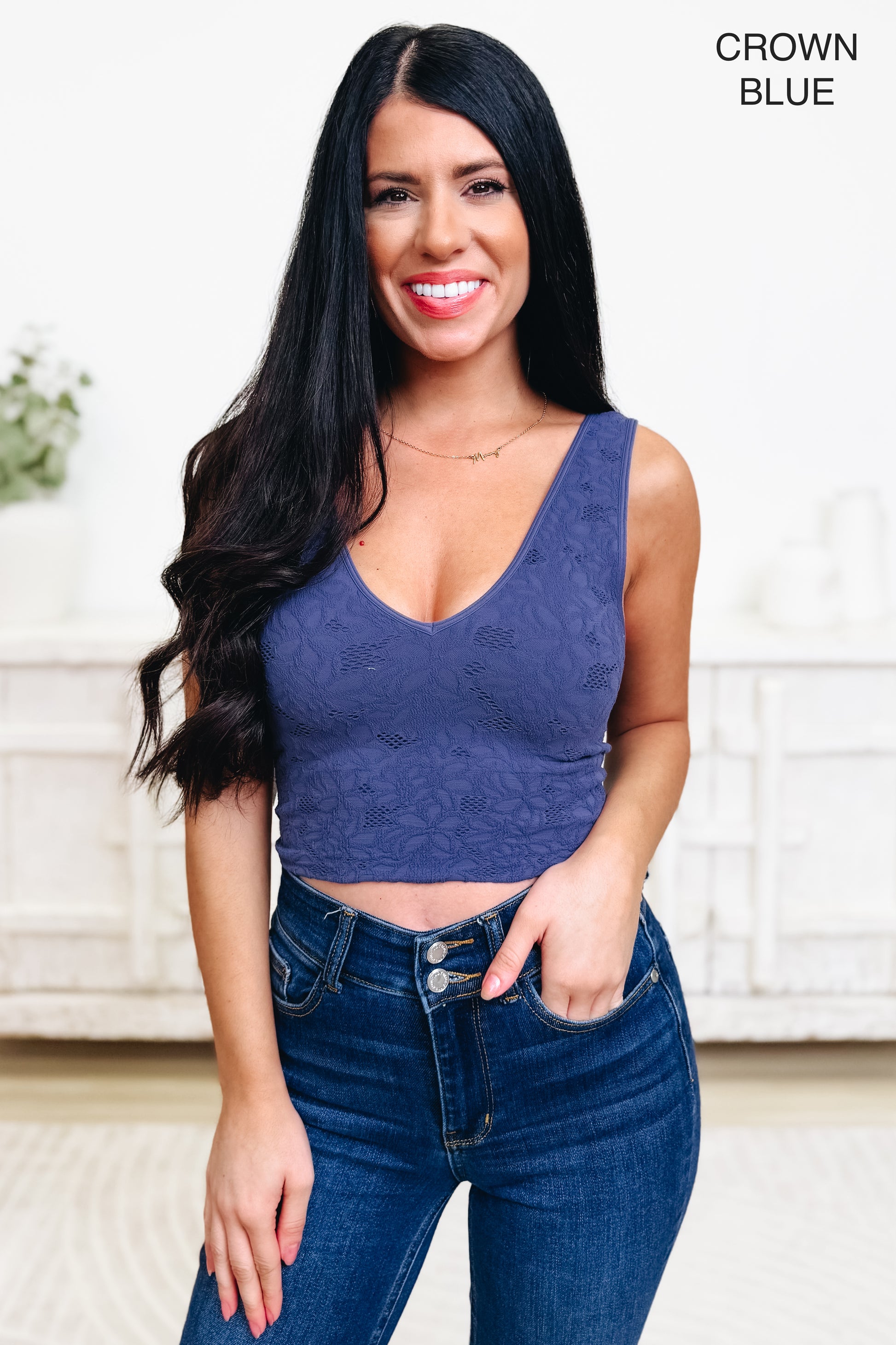 Lace With Grace Tank - 21 Colors!