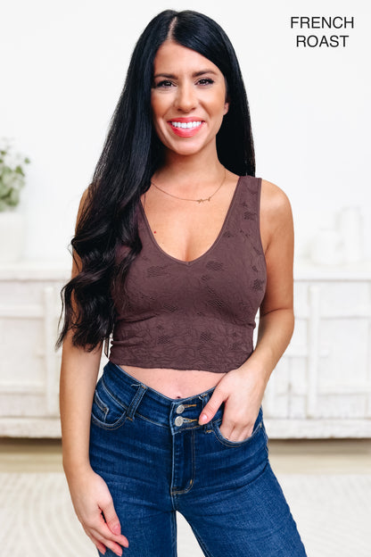 Lace With Grace Tank - 21 Colors!