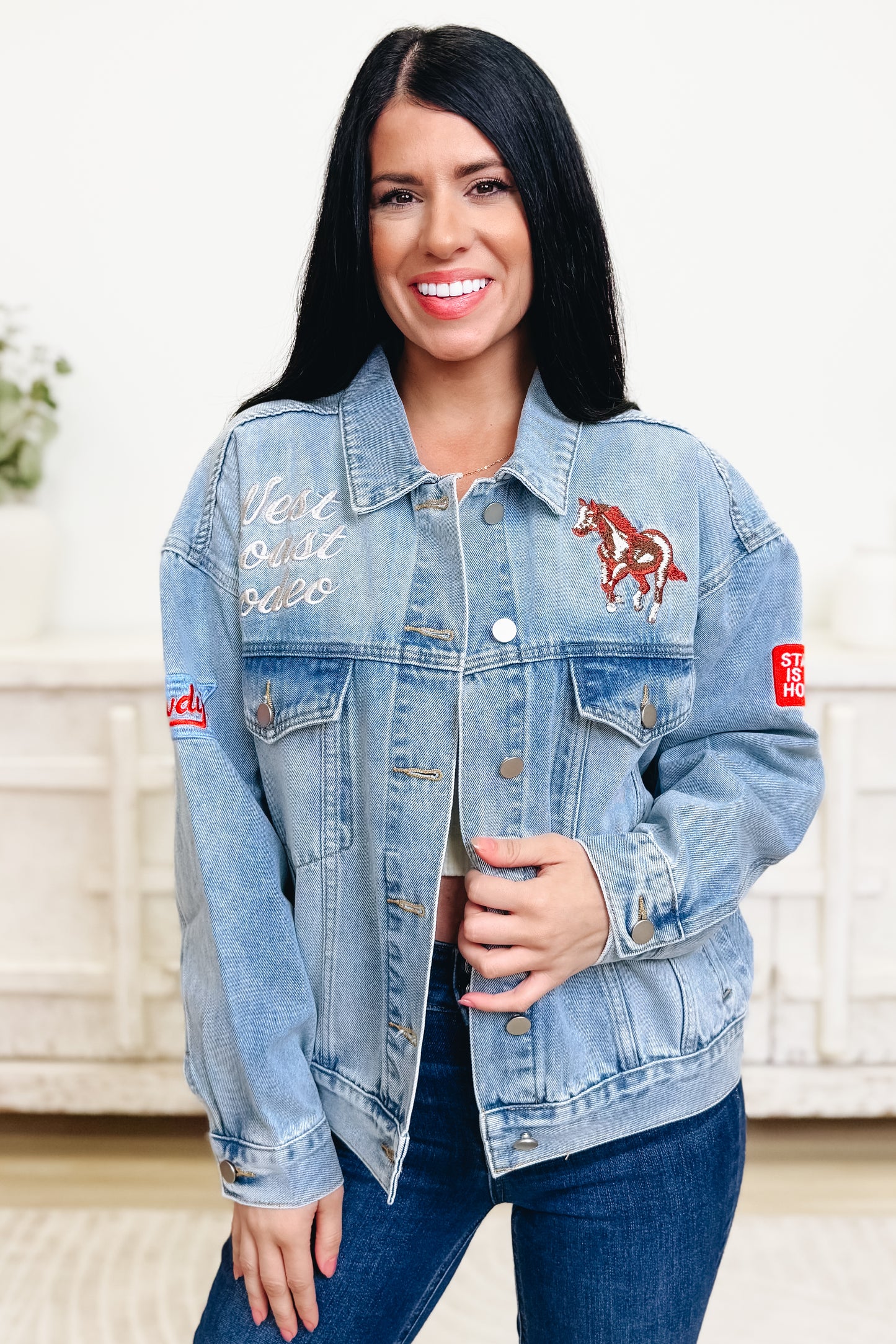 This Ain't My First Rodeo Denim Jacket
