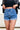 Hot Girl Summer By Anniewear - Loose Fit Denim Shorts - Medium Washed Denim