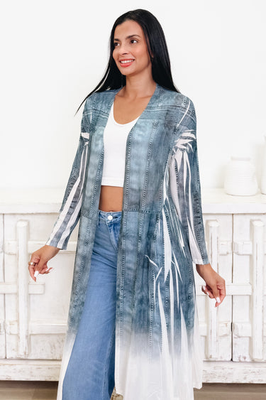 Wild Blue Yonder Duster Cardigan