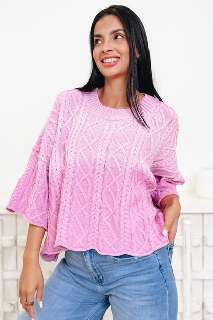 Sweet As Spring Sweater - 4 Colors!