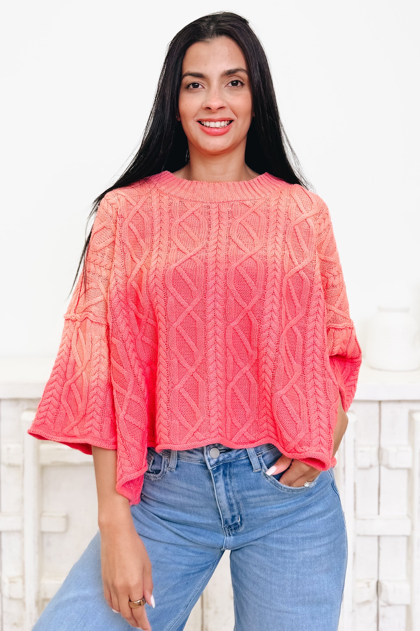 Sweet As Spring Sweater - 4 Colors!
