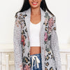 Blazing Lace Leopard Floral Blazer