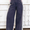 Dot Your Heart Out Polka Dot Denim Pants - Denim Blue