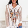 City Of Music Faux Suede Mesh Jacket