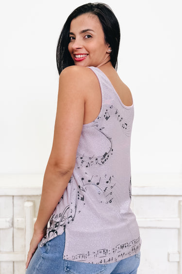 Musical Notes Tank Top - 2 Colors!