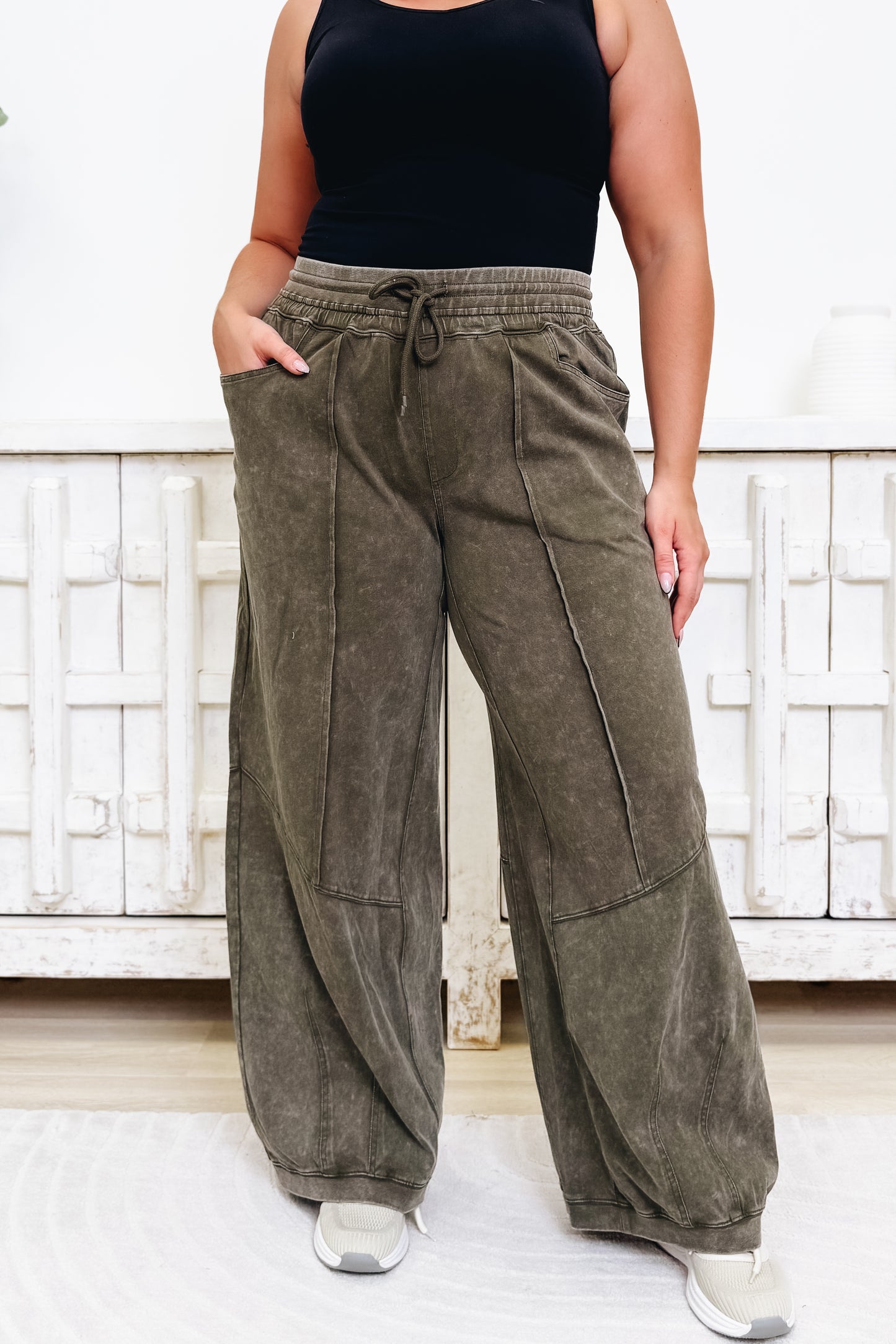Everyday With You Barrel Pants - 2 Colors!