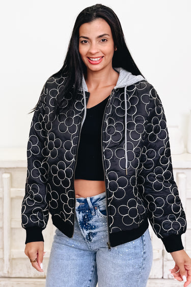 Daisy Pop Hooded Jacket