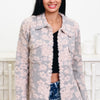 Feel The Bloom Floral Shacket