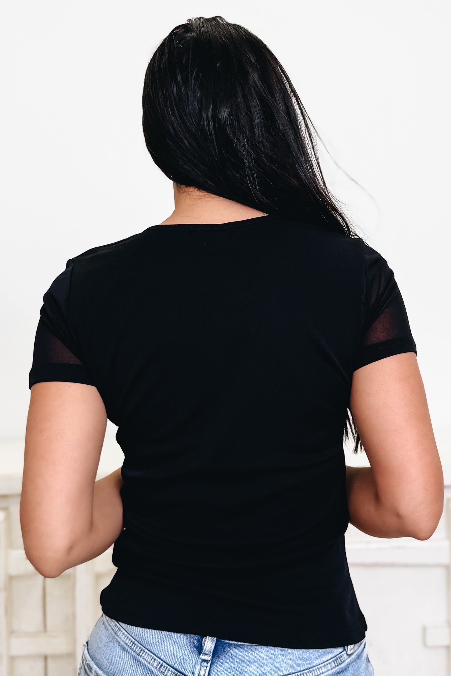 Rhinestone Queen Top