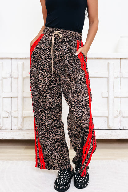 Lace & Sport Leopard Pants - 3 Colors!