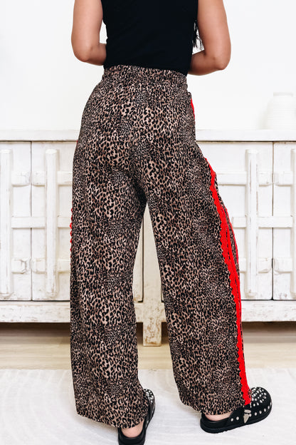 Lace & Sport Leopard Pants - 3 Colors!