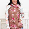 Heaven Scent Floral Double Hooded Sweatshirt