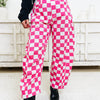 Fast Lane Checkered Barrel Pants - 2 Colors!