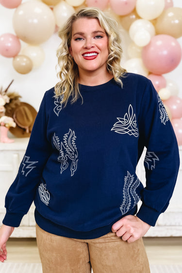 Cactus Cutie Western Sweatshirt