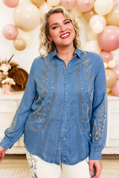 Line Dancing Queen Tops