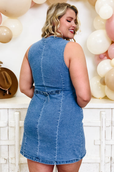 Down Home Roots Denim Dress