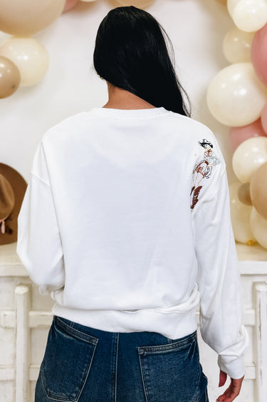 Western Motif Sweatshirt